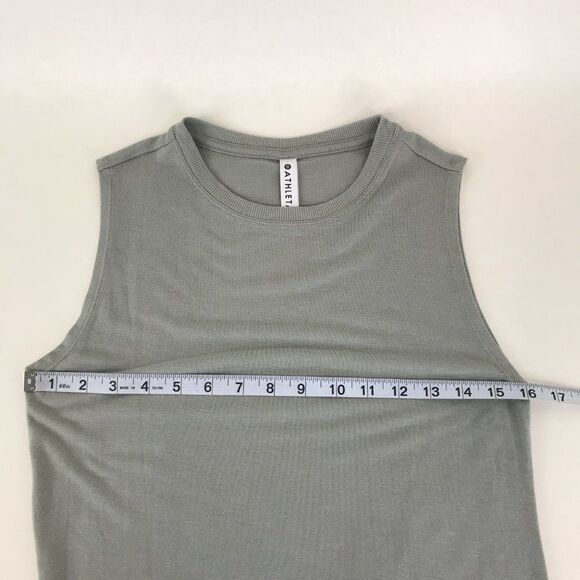 Athleta Cloudlight Restore Tank Women’s XS Gray Asymmetrical Hem Stretch Active - Picture 6 of 10